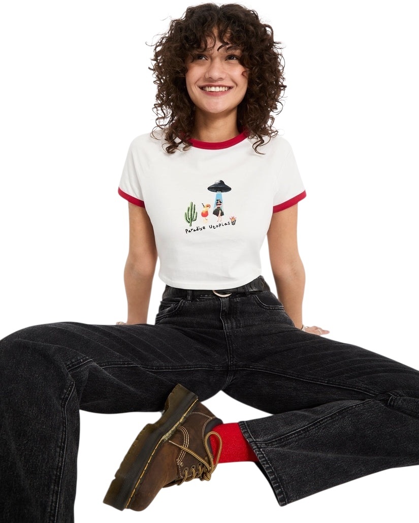 Volcom Fa Mickey Mason Tee  - Off White