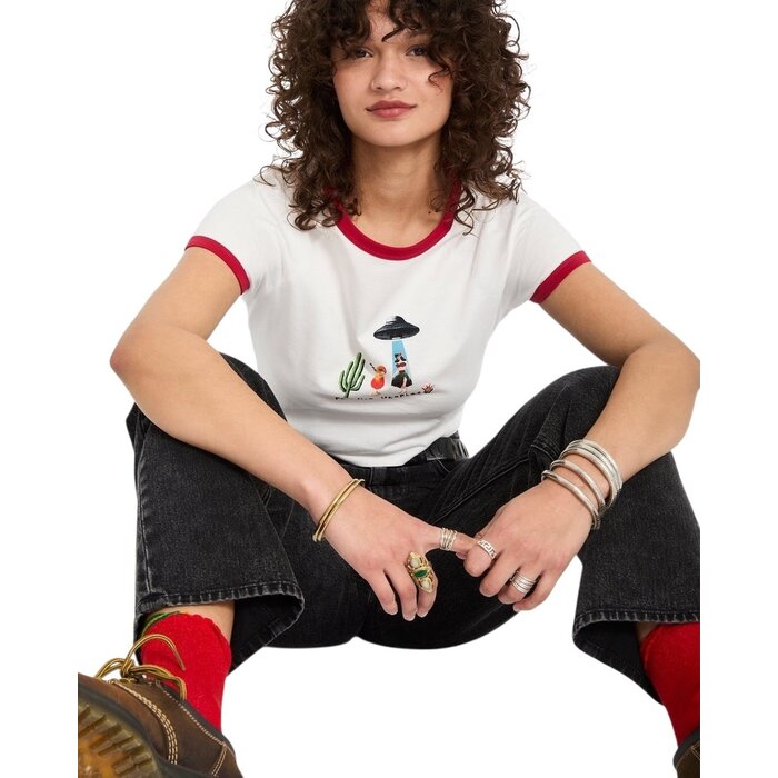 Volcom Fa Mickey Mason Tee  - Off White