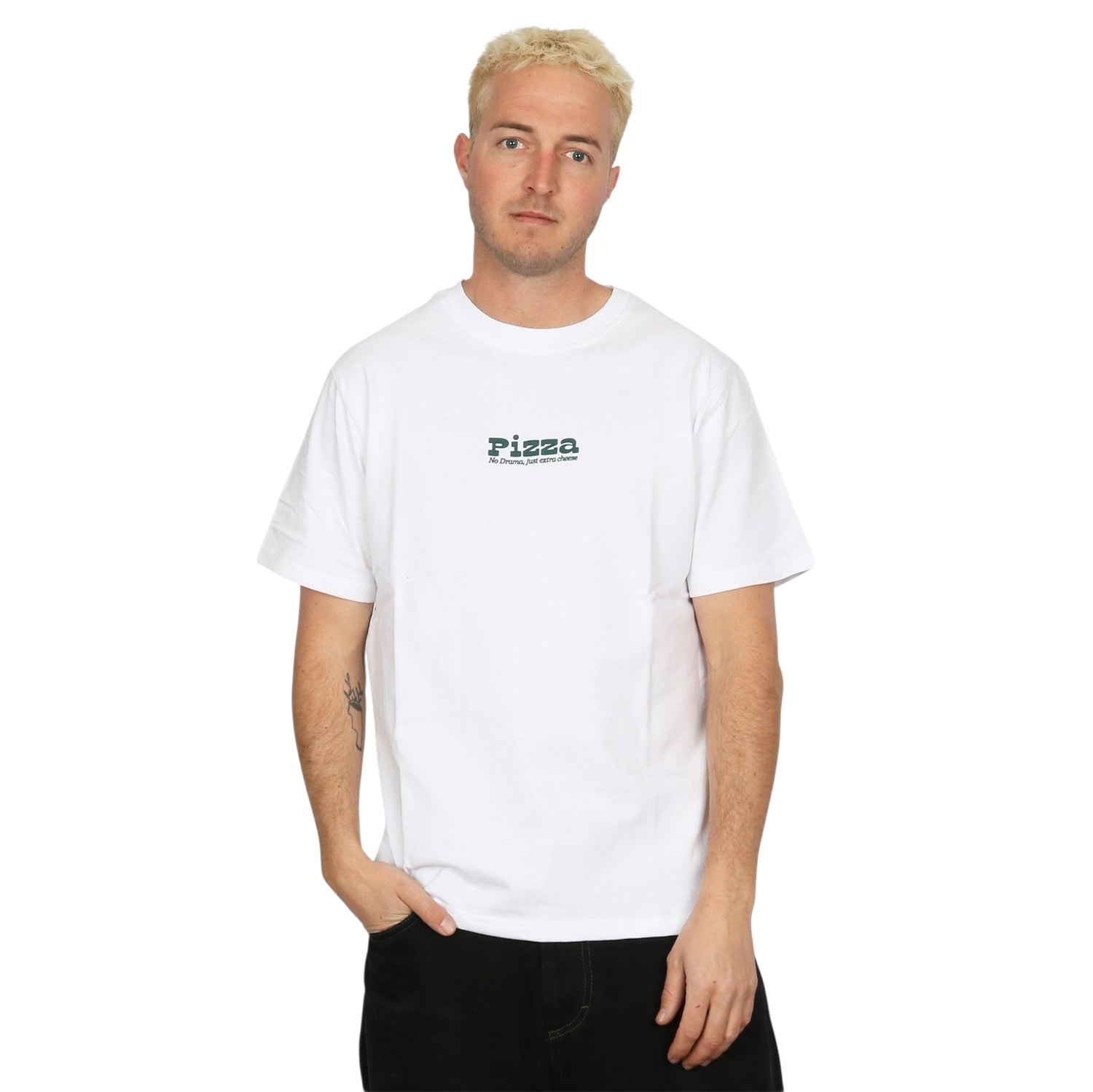 Kaotiko In Crust We Trust T-Shirt - White