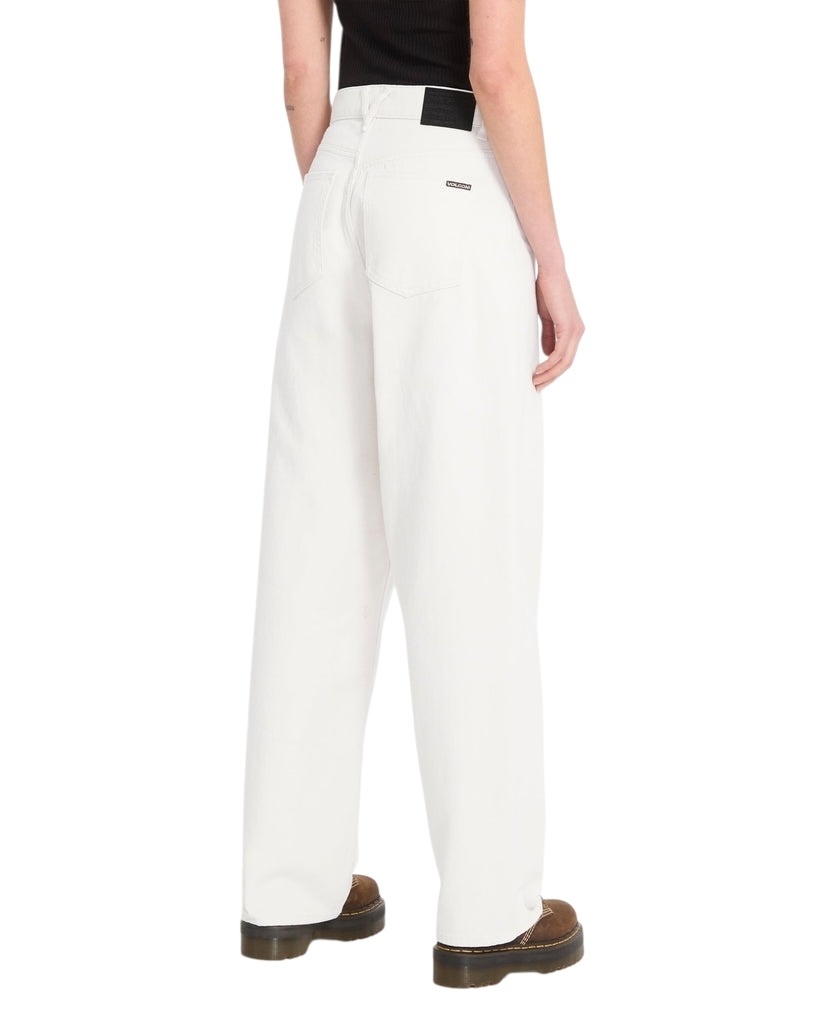 Volcom Weellow II Denim Pant - Dirty White