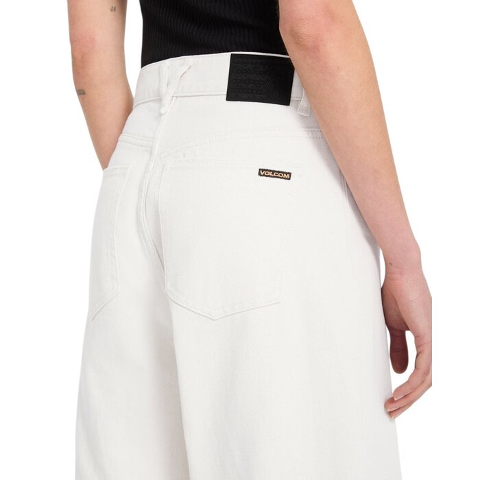 Volcom Weellow II Denim Pant - Dirty White