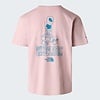 M' Alien Relaxed T-Shirt - Metal Pink