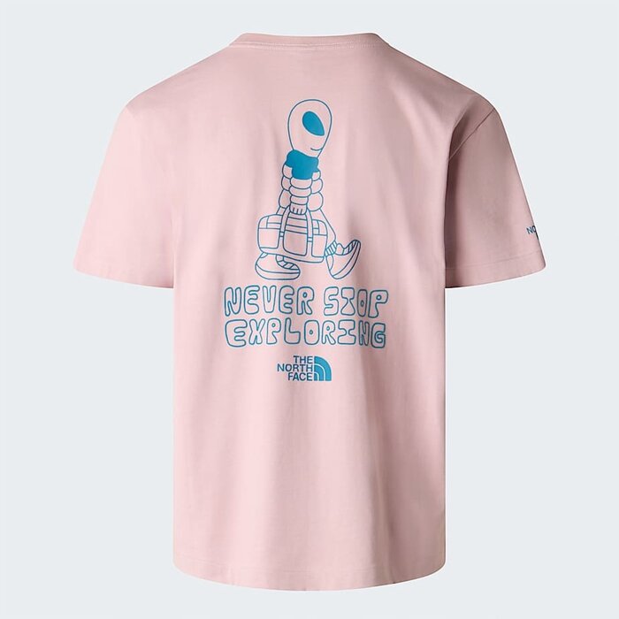 The North Face M' Alien Relaxed T-Shirt - Metal Pink