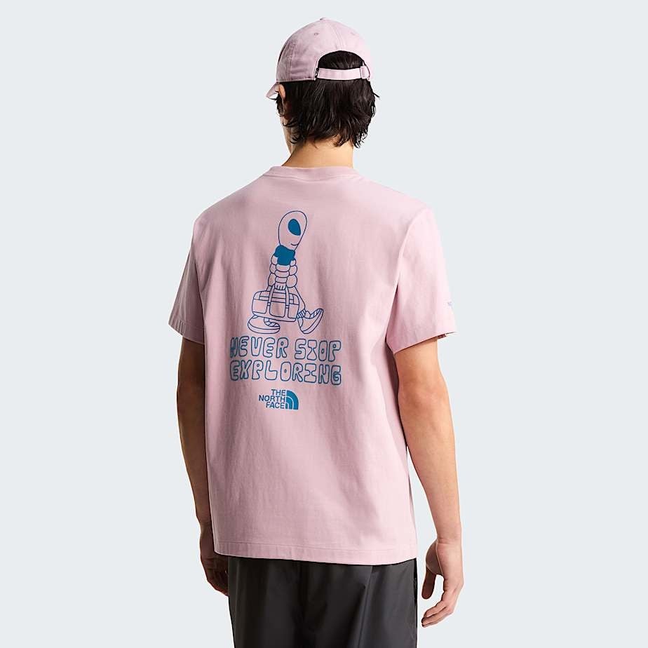 The North Face M' Alien Relaxed T-Shirt - Metal Pink