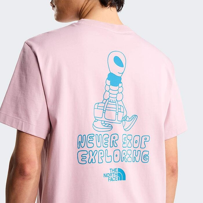The North Face M' Alien Relaxed T-Shirt - Metal Pink