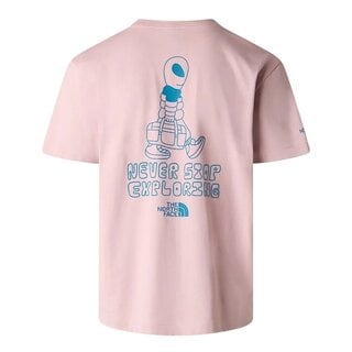 The North Face M' Alien Relaxed T-Shirt - Metal Pink