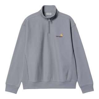 Carhartt WIP Half Zip American Script - Shady Blue