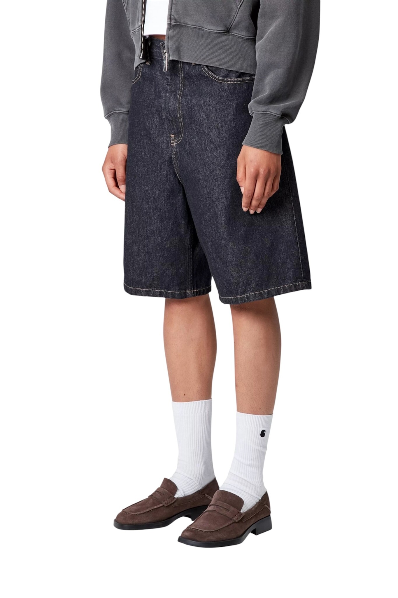 Carhartt WIP W' Brandon Short - Blue Rinsed