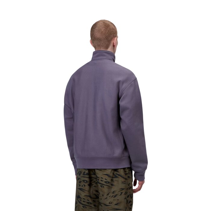 Carhartt WIP Half Zip American Script Sweat - Shady Purple