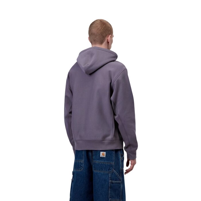 Carhartt WIP Hooded American Script - Shady Purple