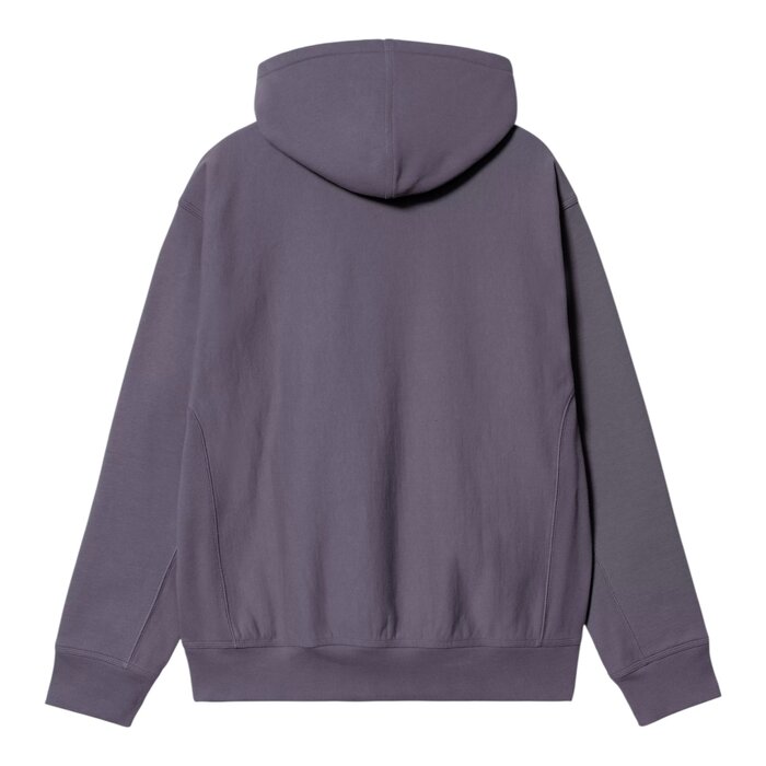Carhartt WIP Hooded American Script - Shady Purple