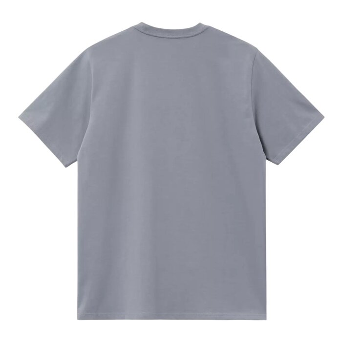 Carhartt WIP S/S American Script T-Shirt - Shady Blue
