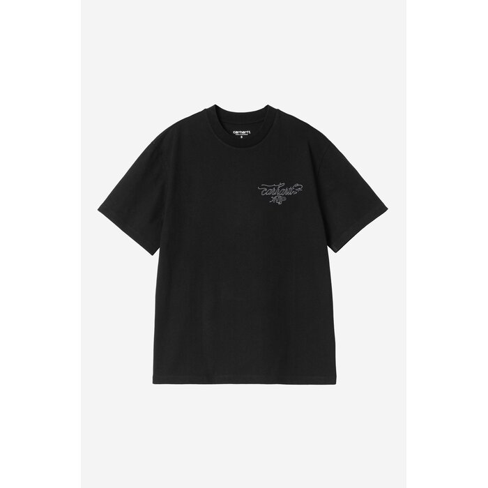 Carhartt WIP W' S/S Julia Klenovsky T-Shirt - Black