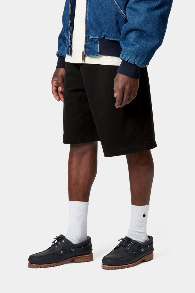 Carhartt WIP Floyde Short - Black (Garment Dyed)