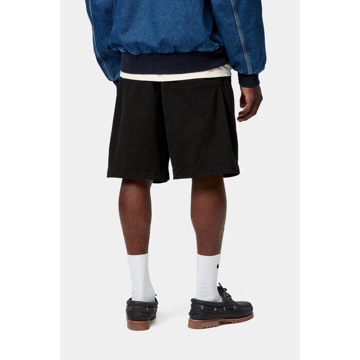 Carhartt WIP Floyde Short - Black (Garment Dyed)