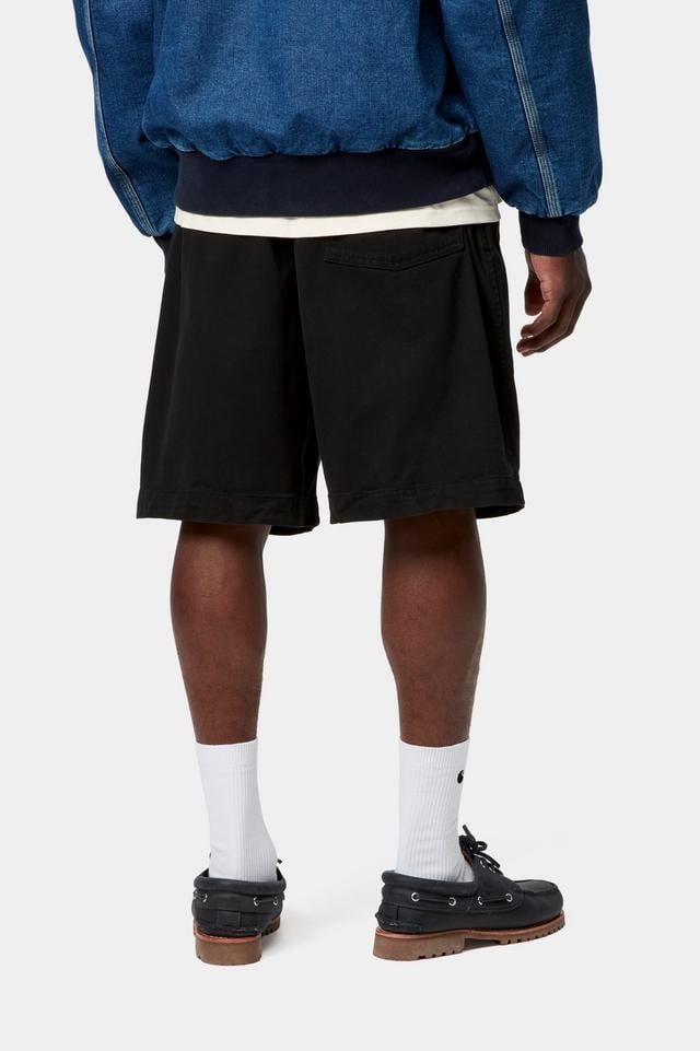 Carhartt WIP Floyde Short - Black (Garment Dyed)