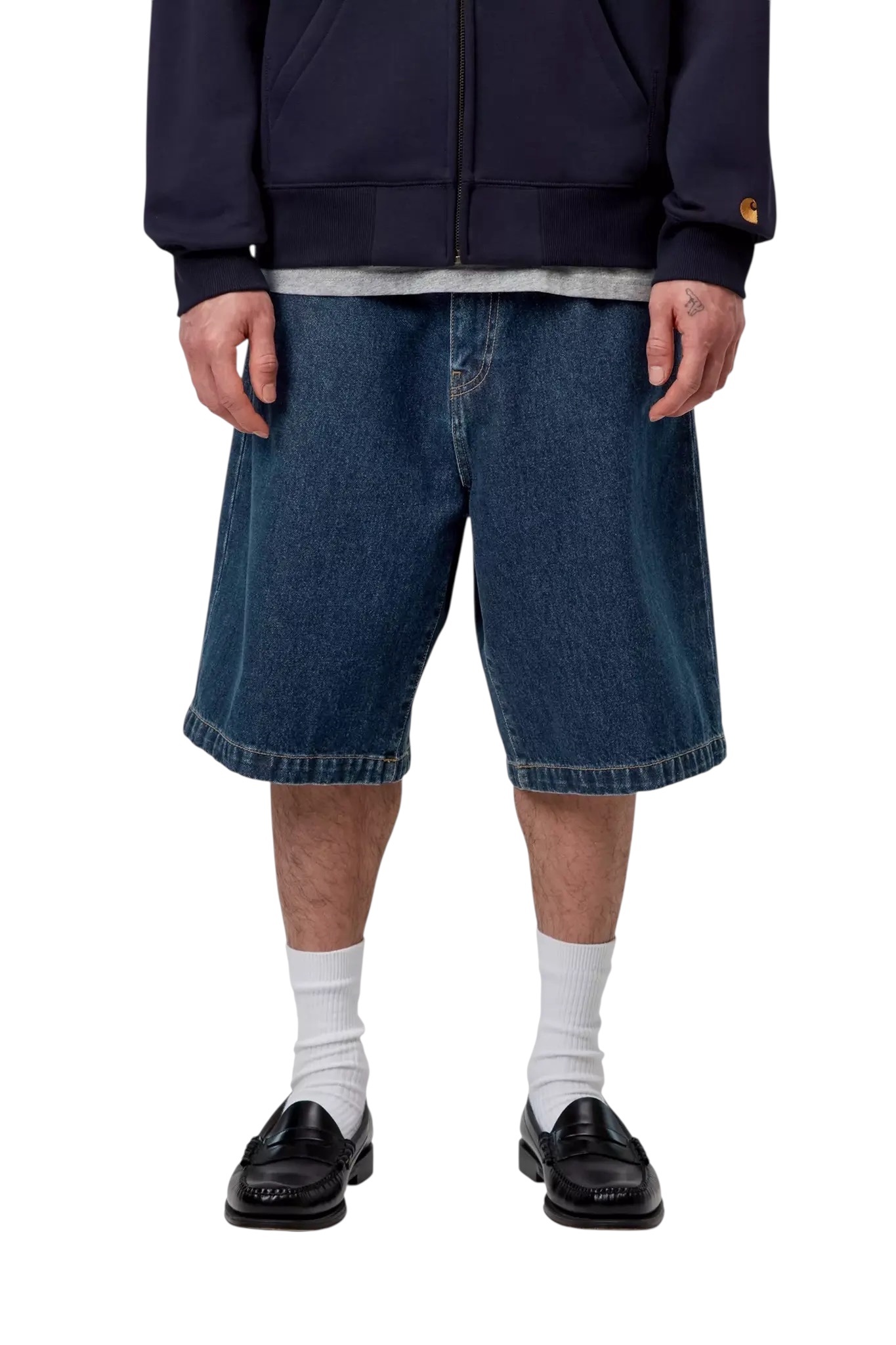 Carhartt WIP Landon Short - Blue (Stone Washed)