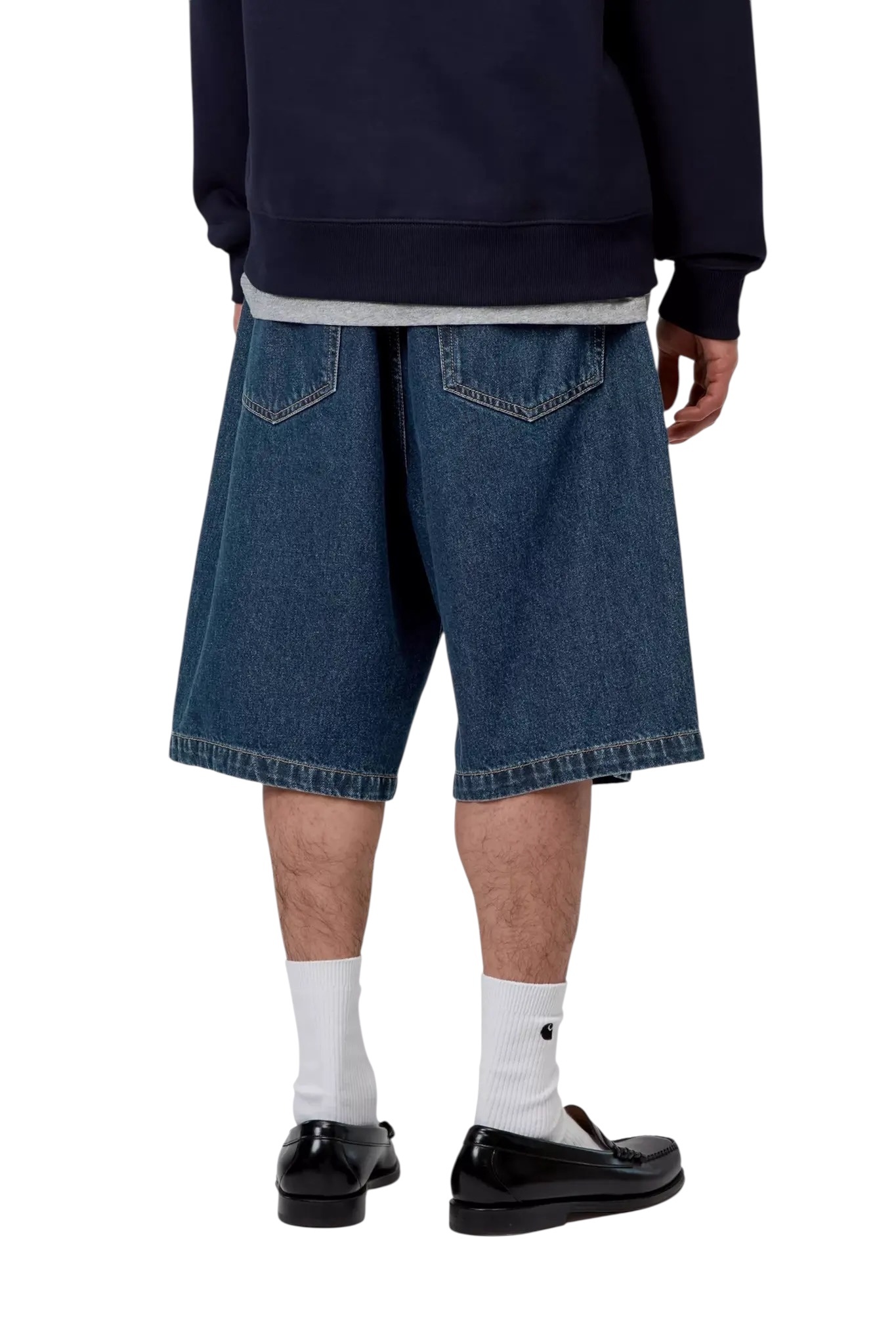 Carhartt WIP Landon Short - Blue (Stone Washed)