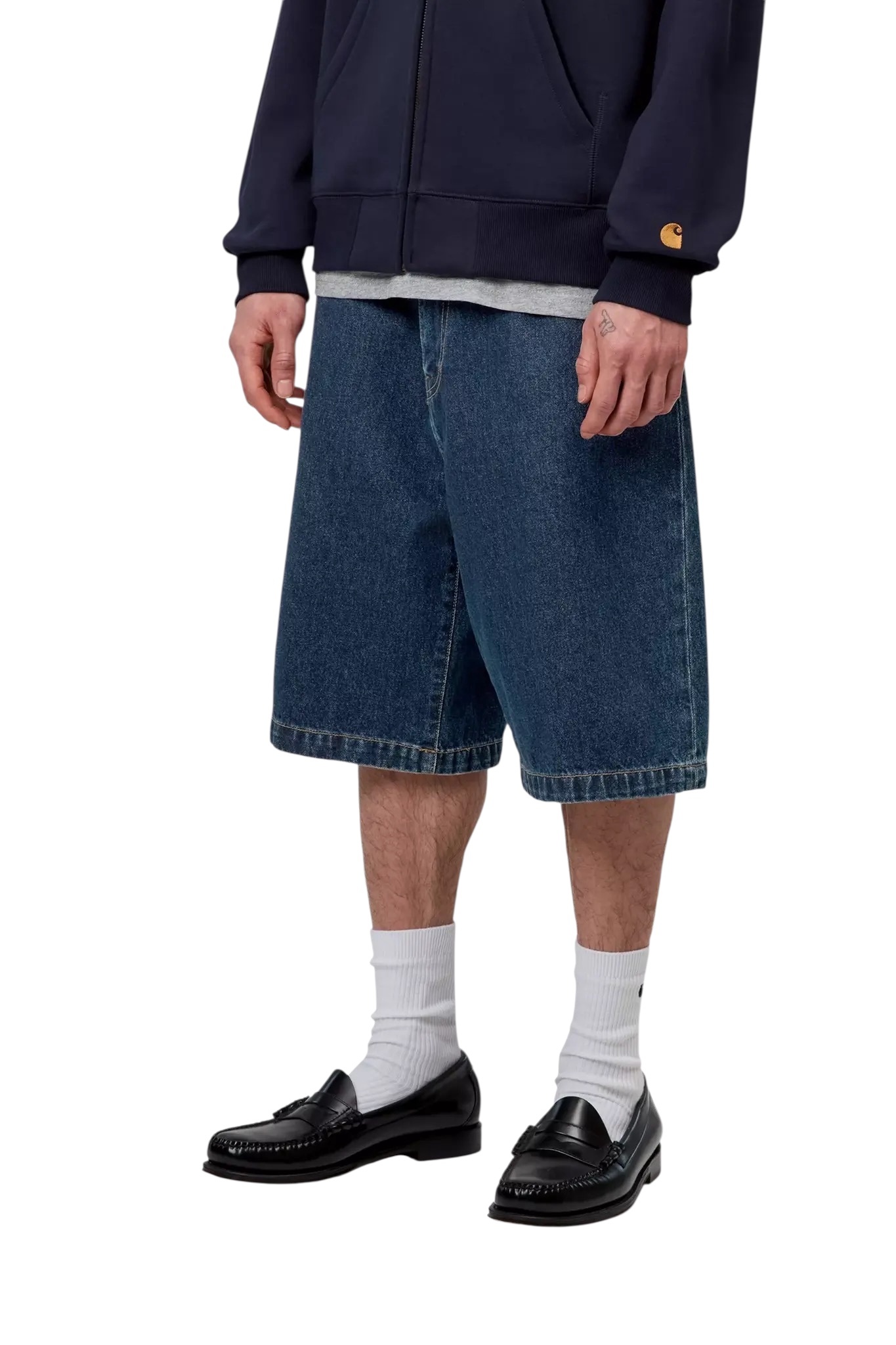 Carhartt WIP Landon Short - Blue (Stone Washed)