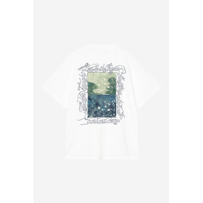 Carhartt WIP W' S/S Julia Klenovsky T-Shirt - White