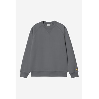 Carhartt WIP Chase Sweat - Styx/Gold