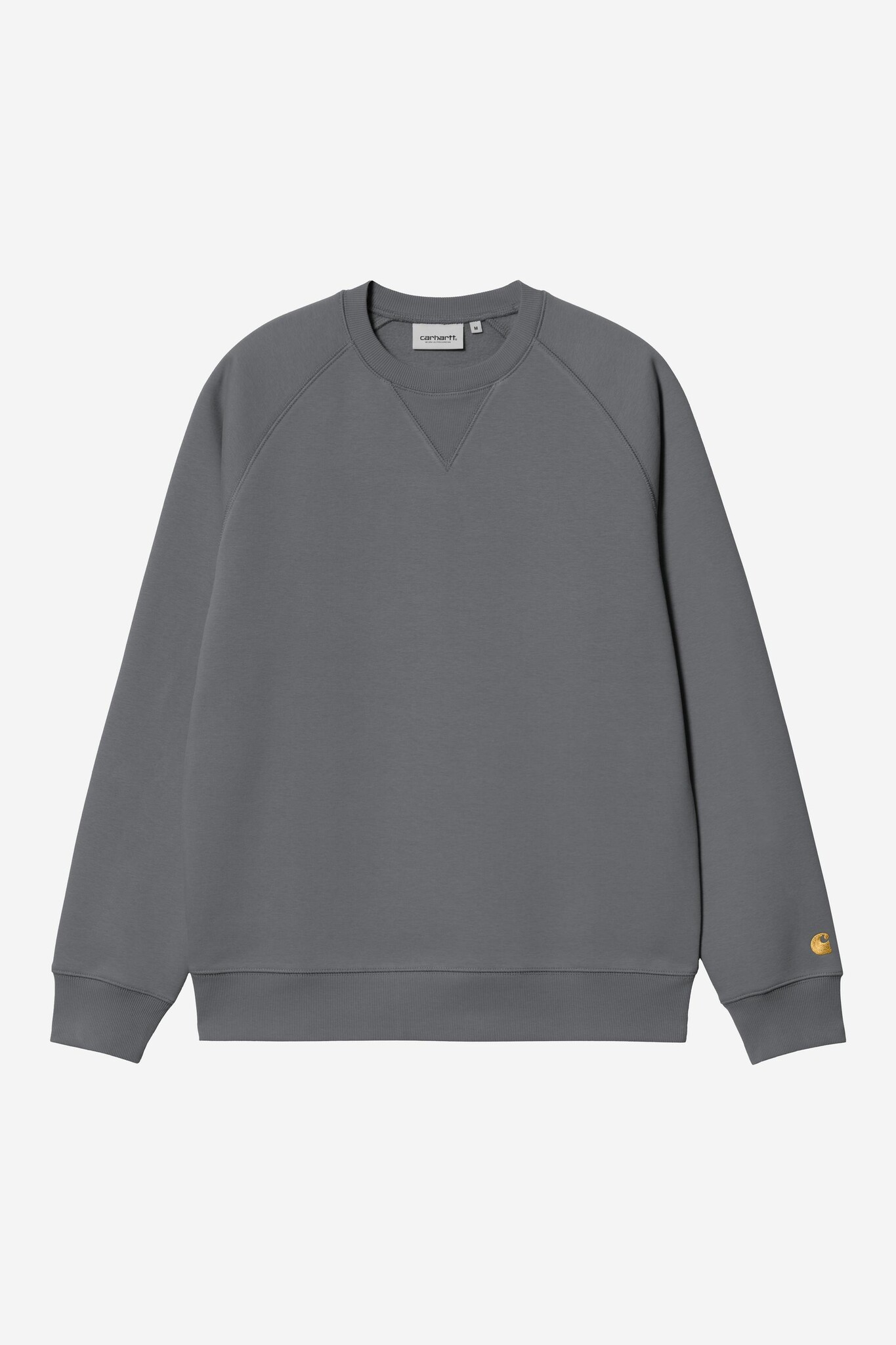 Carhartt WIP Chase Sweat - Styx/Gold
