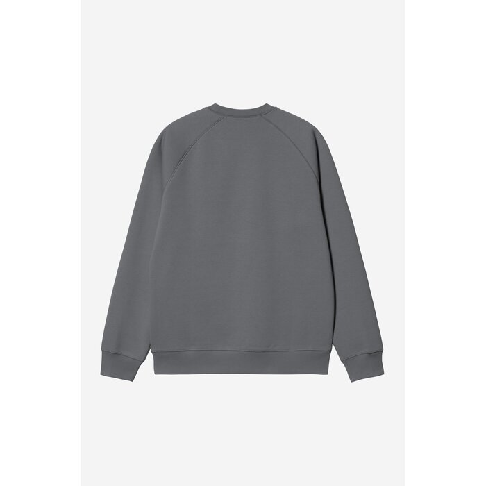 Carhartt WIP Chase Sweat - Styx/Gold