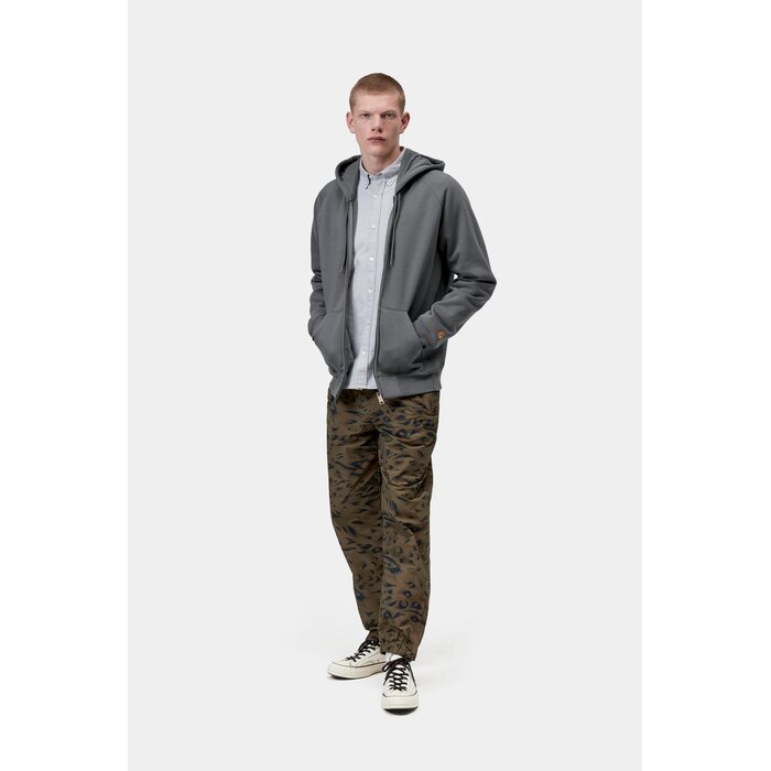Carhartt WIP Hooded Chase Jacket - Styx/Gold