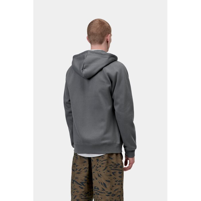 Carhartt WIP Hooded Chase Jacket - Styx/Gold