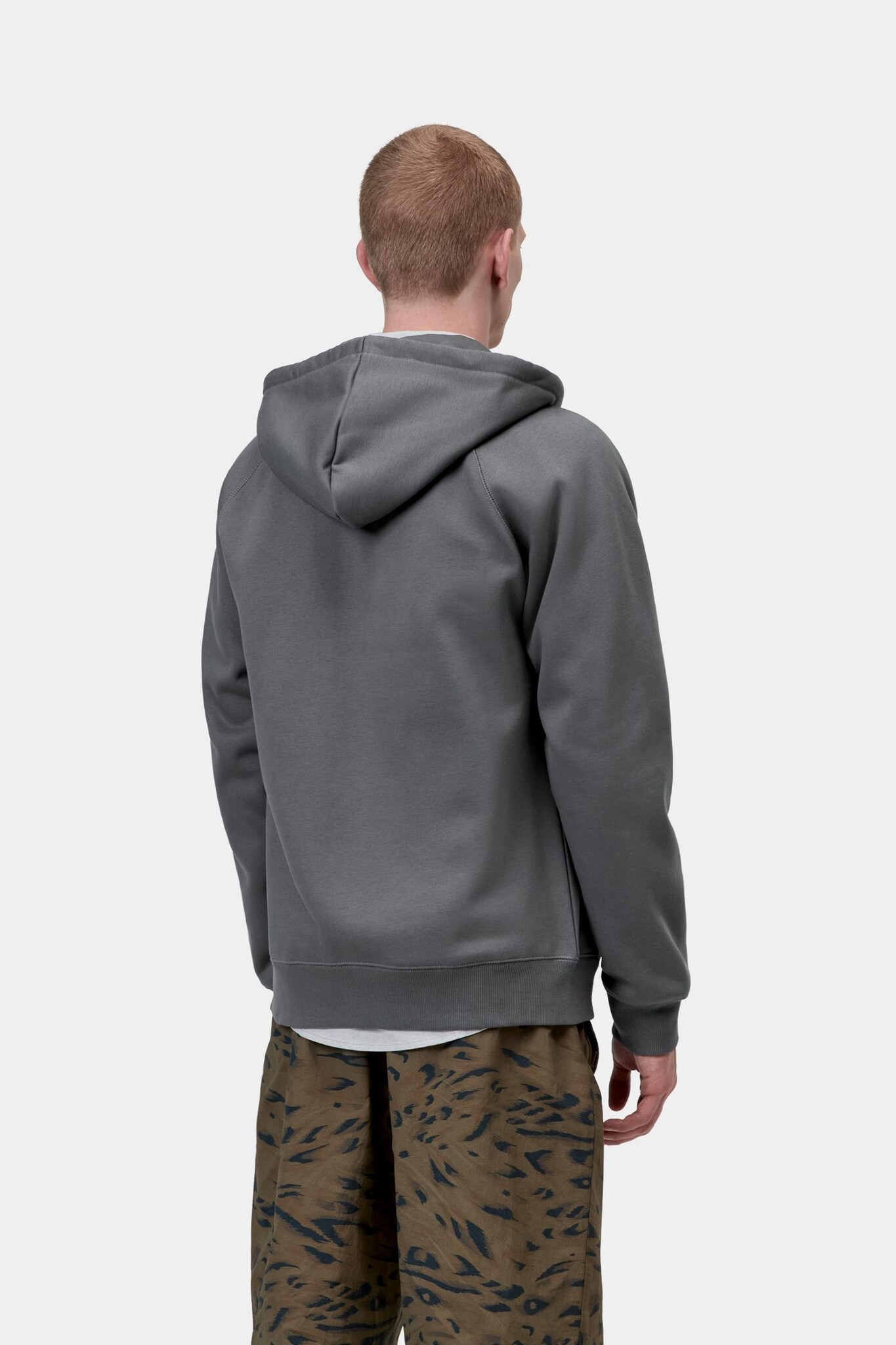 Carhartt WIP Hooded Chase Jacket - Styx/Gold