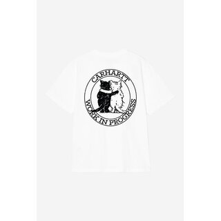 Carhartt WIP W' S/S Hugging Cats T-Shirt - White