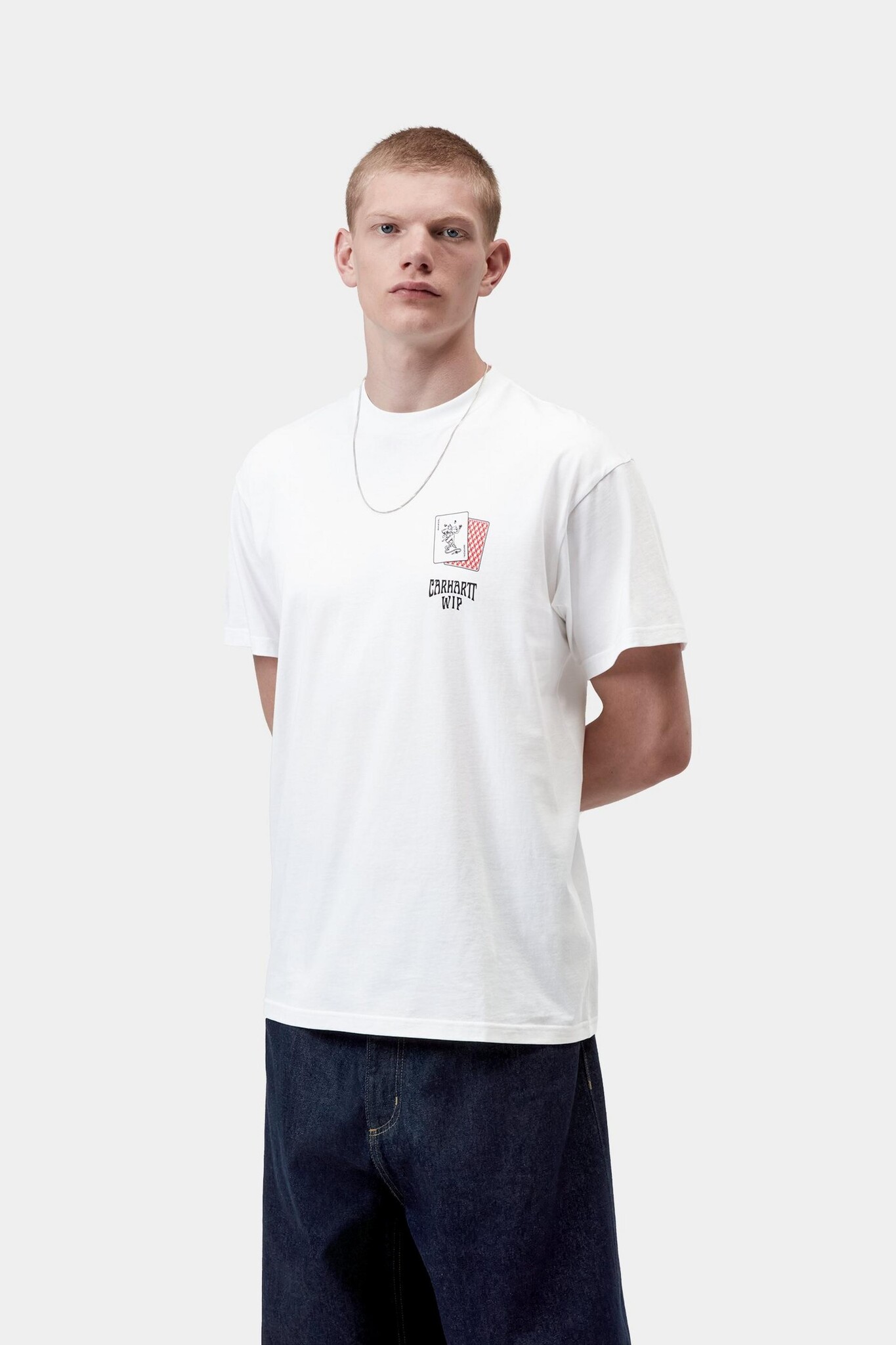 Carhartt WIP S/S Playing Cards T-Shirt - White