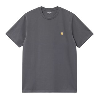 Carhartt WIP S/S Chase T-Shirt - Styx/Gold