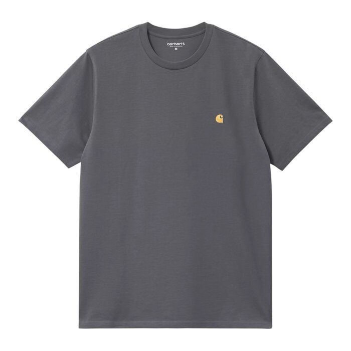 Carhartt WIP S/S Chase T-Shirt - Styx/Gold
