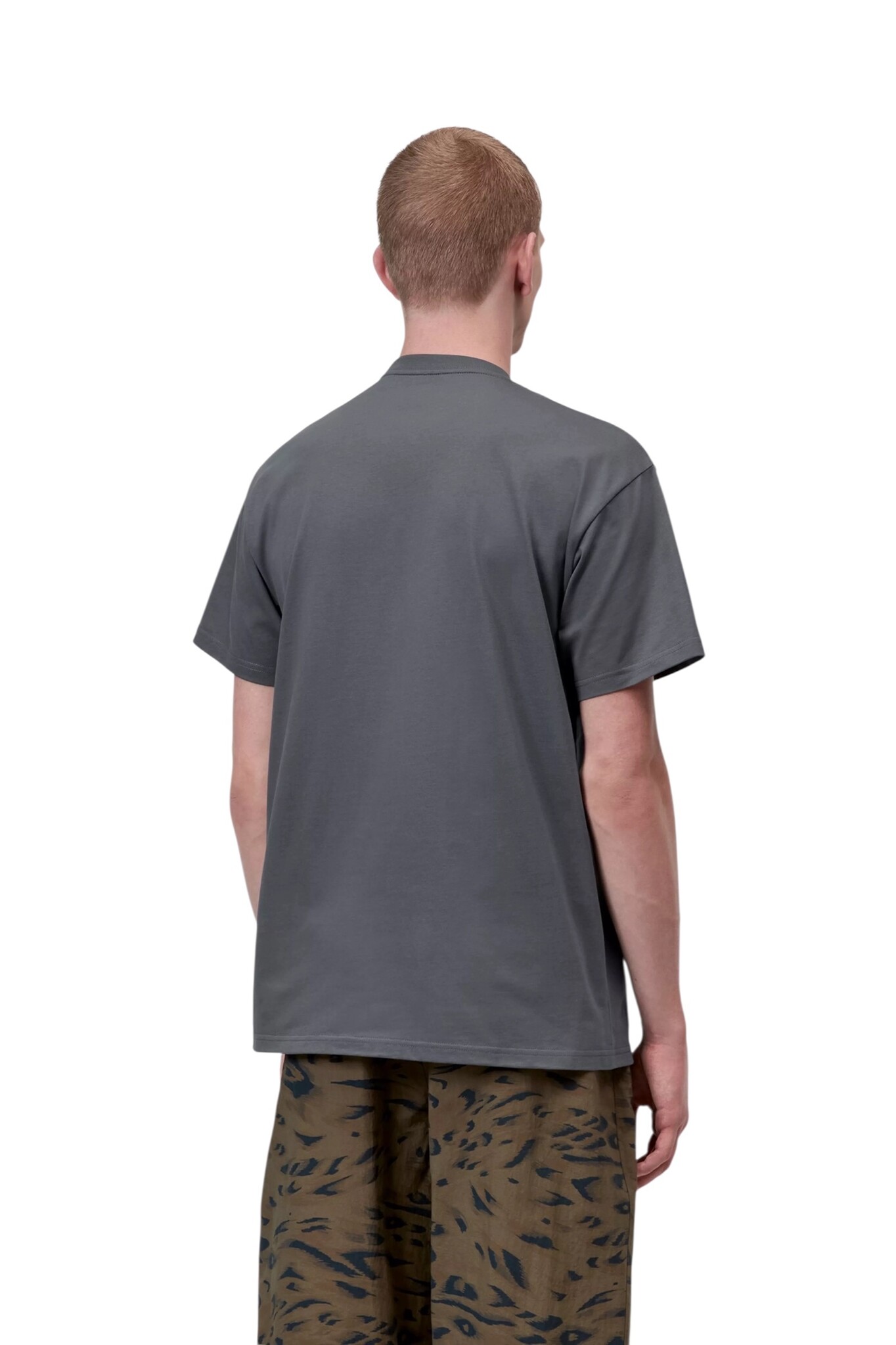 Carhartt WIP S/S Chase T-Shirt - Styx/Gold