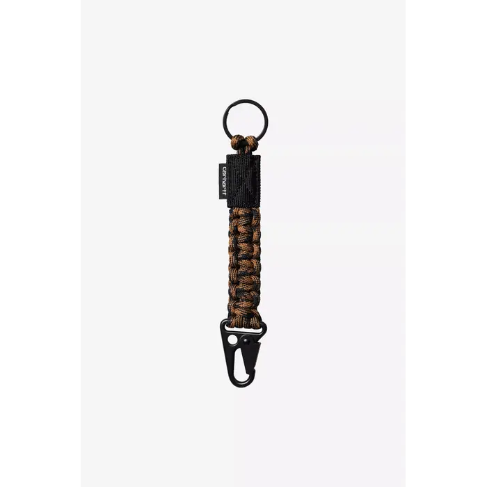 Carhartt WIP Rope Keyholder - Knit Hamilton Brown/Black