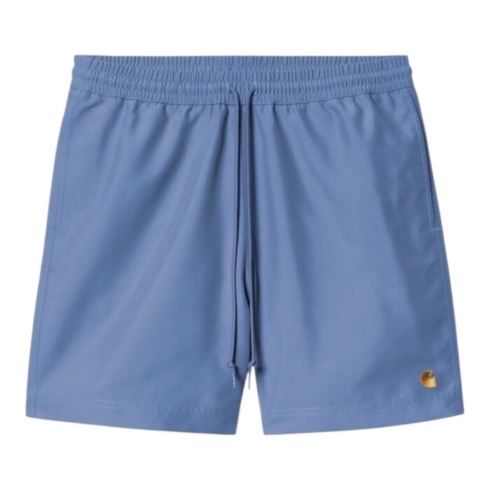 Carhartt WIP Chase Swim Trunks - Curacao/Gold