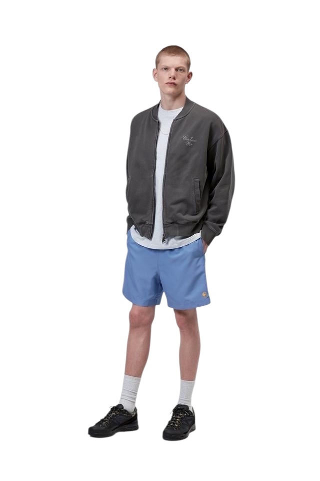Carhartt WIP Chase Swim Trunks - Curacao/Gold