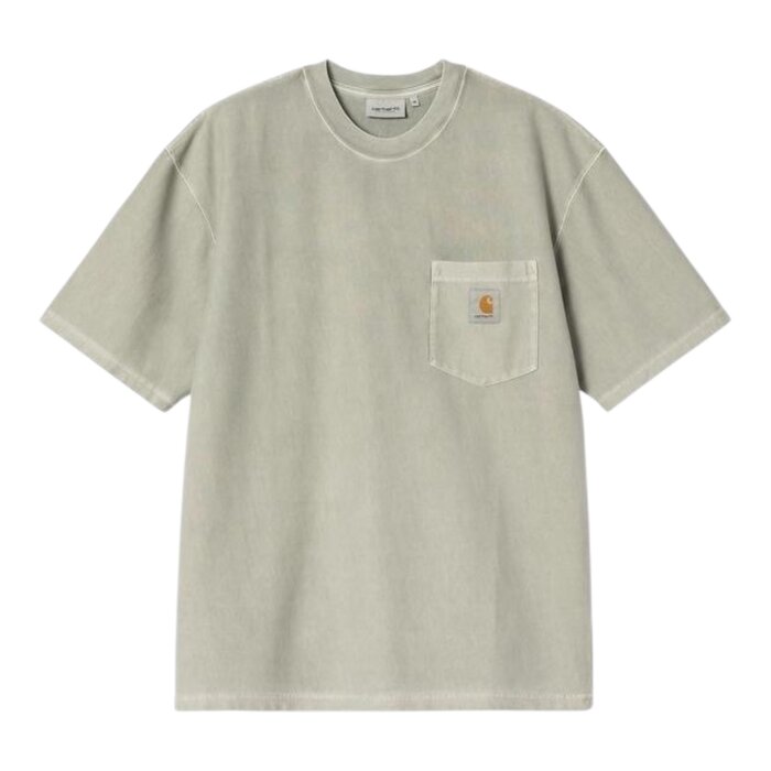 Carhartt WIP S/S Loose Pocket T-Shirt - Shady Green Garment Dyed