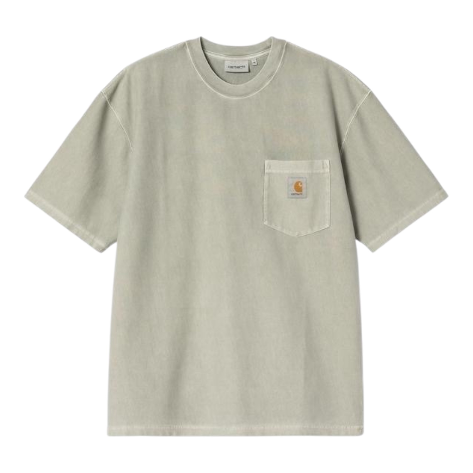 Carhartt WIP S/S Loose Pocket T-Shirt - Shady Green Garment Dyed