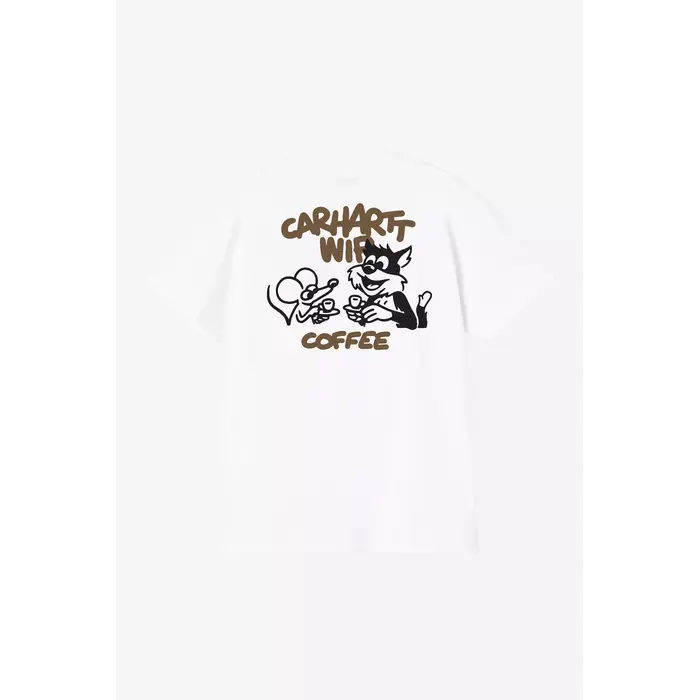 Carhartt WIP S/S Coffee Break T-Shirt - White