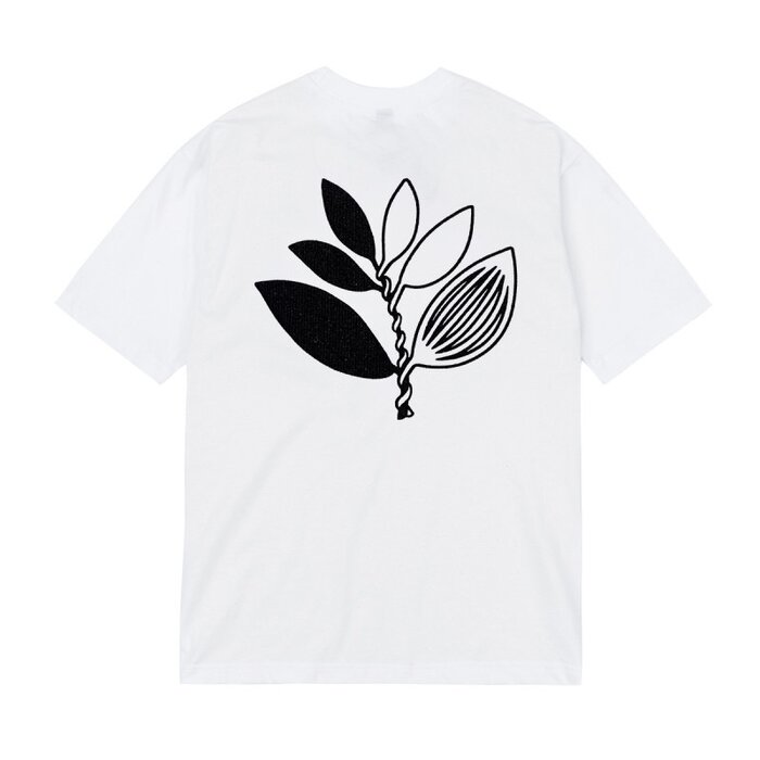 Magenta Yin Tee - White