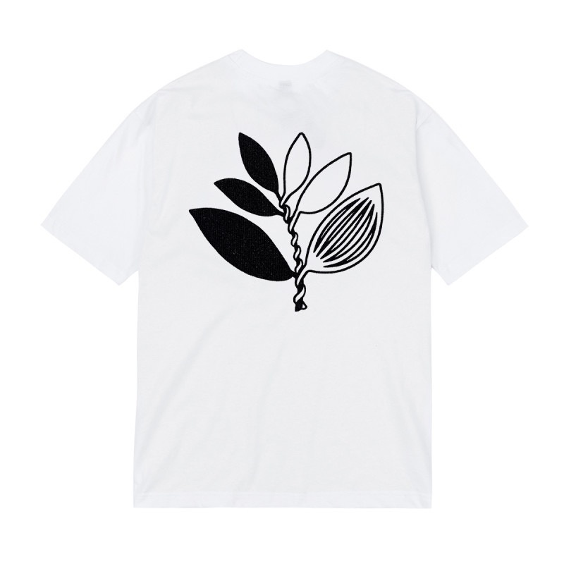 Magenta Yin Tee - White