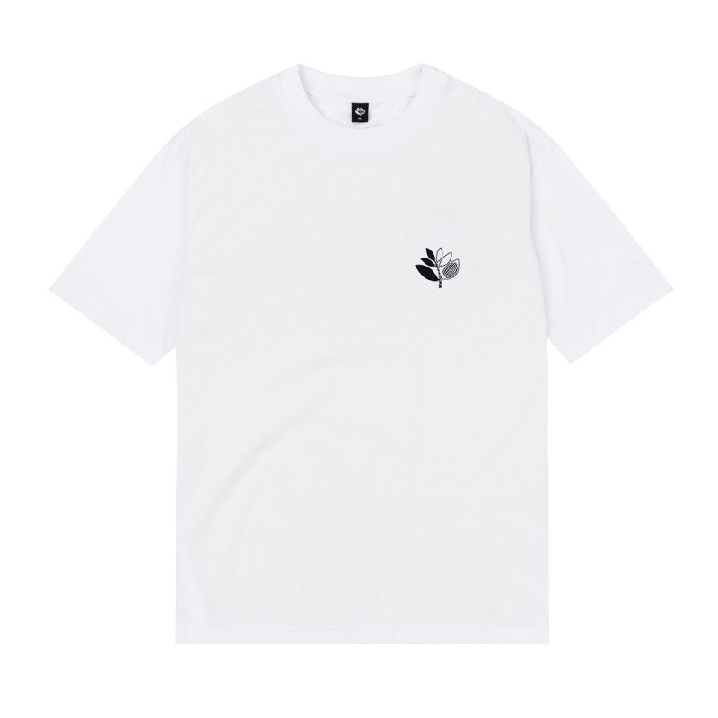 Magenta Yin Tee - White