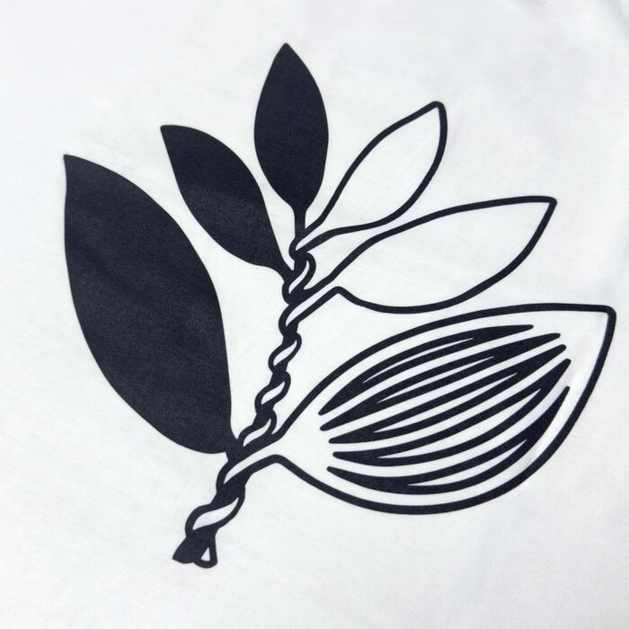 Magenta Yin Tee - White