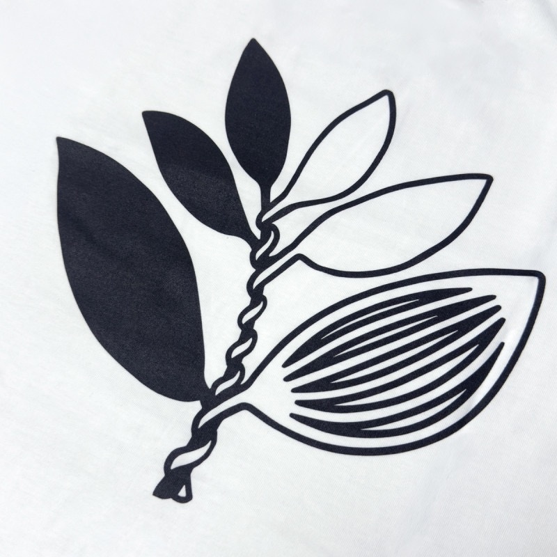 Magenta Yin Tee - White