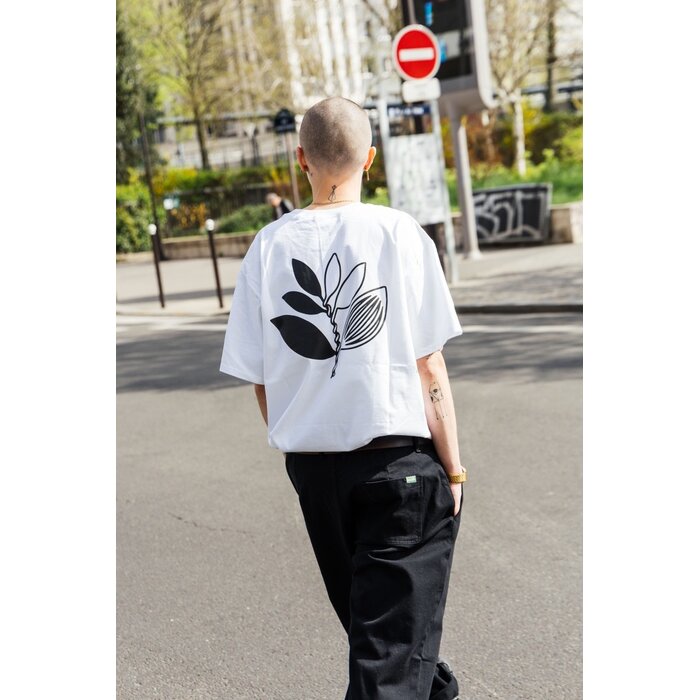 Magenta Yin Tee - White