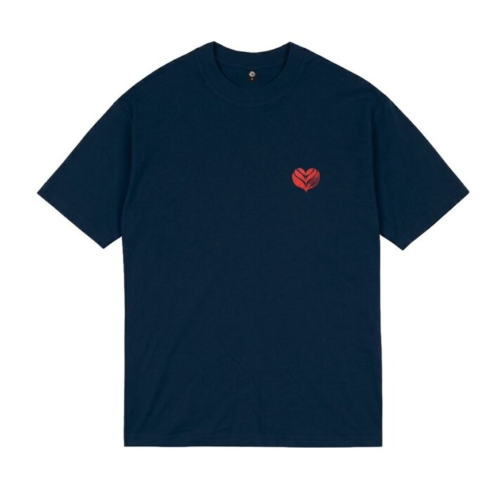 Magenta Love Tee - Navy