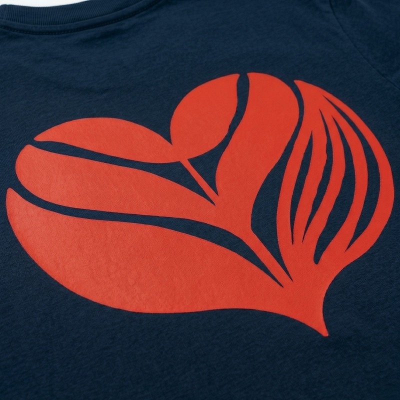 Magenta Love Tee - Navy