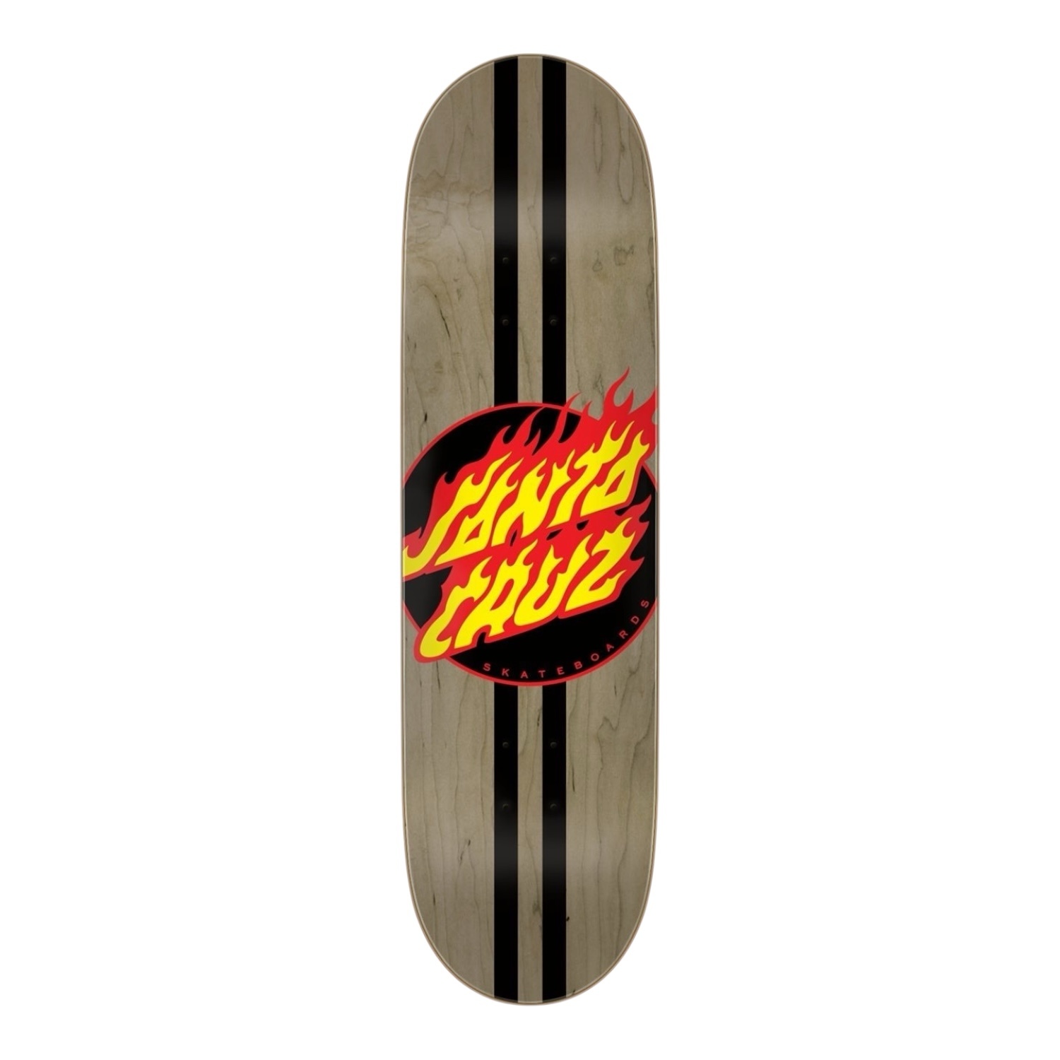 Santa Cruz Deck Flame Dot Stripes 8.6